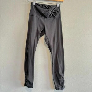 Lululemon Leggings Twist Front Ruched Ankle 4